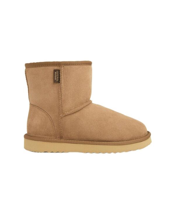 ケルティックアンドコー レディース シューズ ブーツ・レインブーツ Tシャツ Celtic Co Womensheepskin Bootee Slippers Chestnut