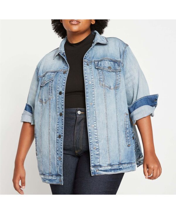 ユニバーサル スタンダード レディース アウター ジャケット・ブルゾン デニム Universal Standard Womens Denim Chore Jacket Light blue ブルー