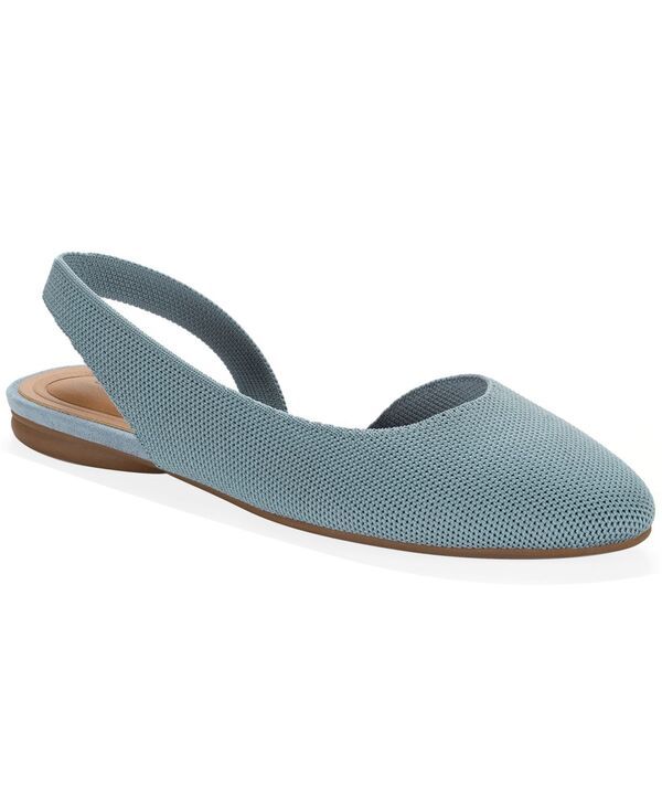 スタイルアンドコー レディース シューズ パンプス Style Co Womens Tovaaa Slingback Flats Blue Fog ブルー