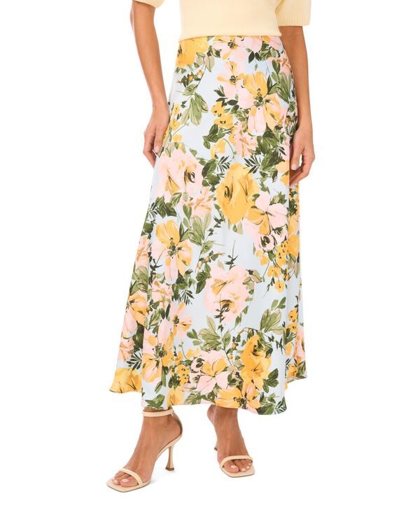 ワンステイト レディース ボトムスカート A ライン マキシ 1STATE Womens Bias ALine Maxi Skirt Ice Aqua アクア