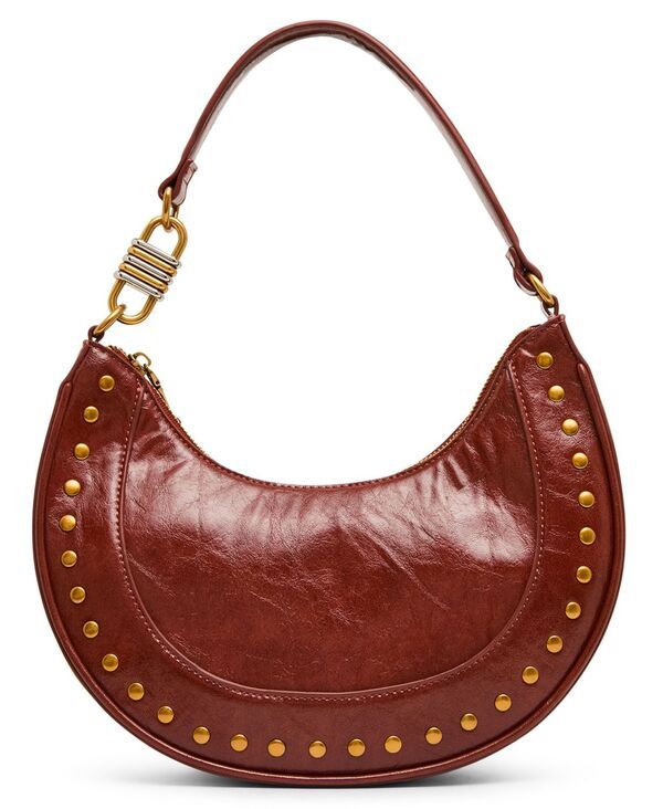 スティーブ マデン レディース バッグ ミニ Steve Madden Liamm Studded Mini Shoulder Handbag Rust ラスト