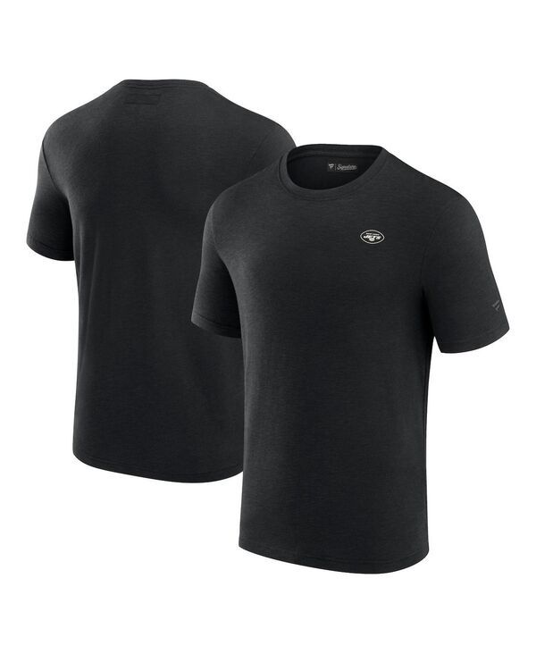 ファナティクス シグネチャー メンズ トップス Tシャツ Fanaticsignature Mens Black New York Jets Modal Short Sleeve Tshirt Bla