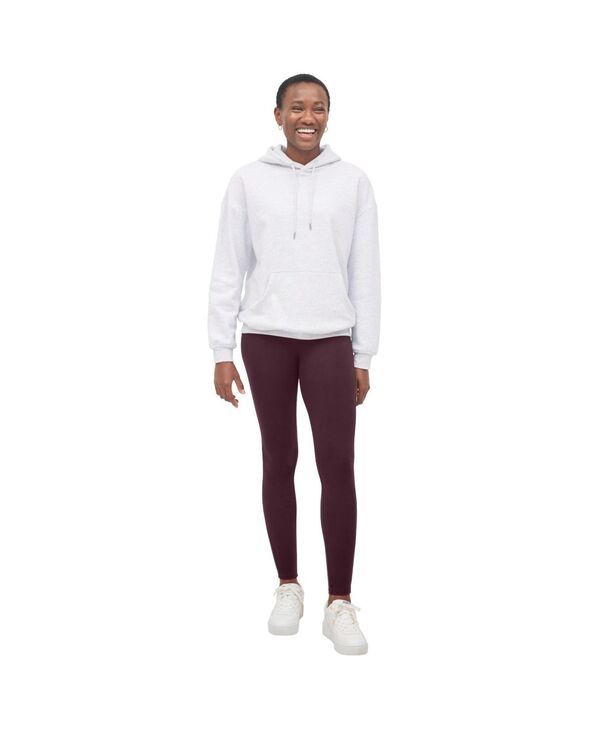 Ellos レディース ボトムス レギンス コットン ellos Womens Cotton Spandex Fullength Leggings Midnight berry
