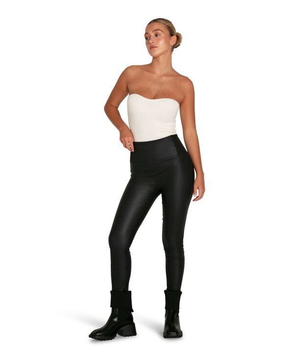 ベルアンドブルーム レディース ボトムス レギンス コート Belle Bloom Womens Belle and Bloom City Slicker Coated Leggings Black