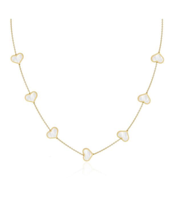 ザ・ラブリー レディース アクセサリー ネックレス・チョーカー・ペンダントトップ レース The Lovery Mother of Pearl Heart Stationecklace Mother