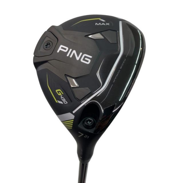【中古】 ピン G430 MAX 7W フェアウェイウッド FW ALTA J CB BLACK(FW) (フレックスR) メンズ 男性用 右利き 右用 Cランク ゴルフクラブ