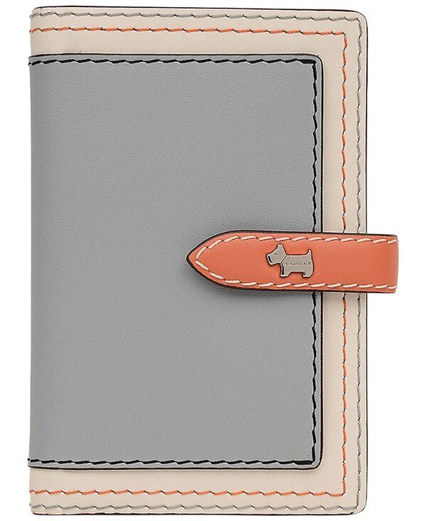 ラドリー ロンドン レディース アクセサリー 財布 ミニ Radley London Willistreet ColorBlock Mini Passport Holder Wallet Steel