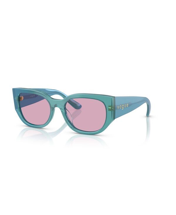 ヴォーグアイウェア レディース アクセサリー サングラス・アイウェア Vogueyewear Womens Geometric Sunglasses VO5641SU Transparent Pear