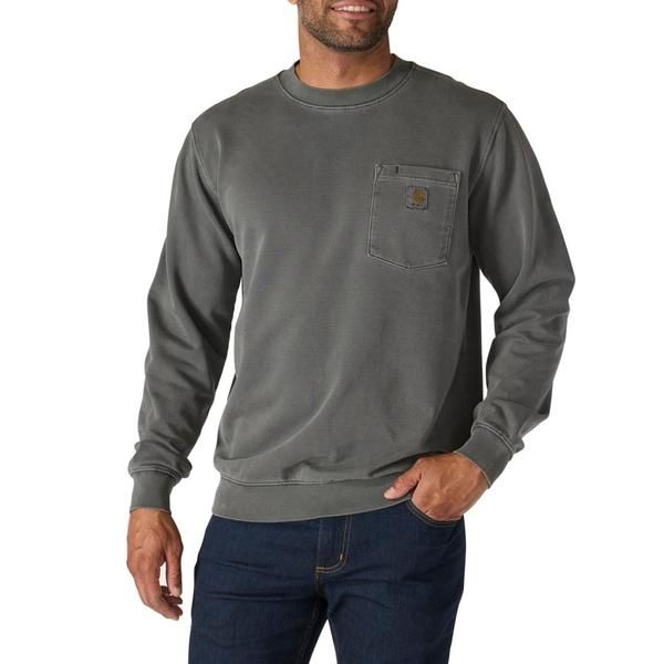 カーハート メンズ トップス シャツ スウェット Carhartt 106853 Durham GarmentDyed Sweatshirt Factory Secondshadow