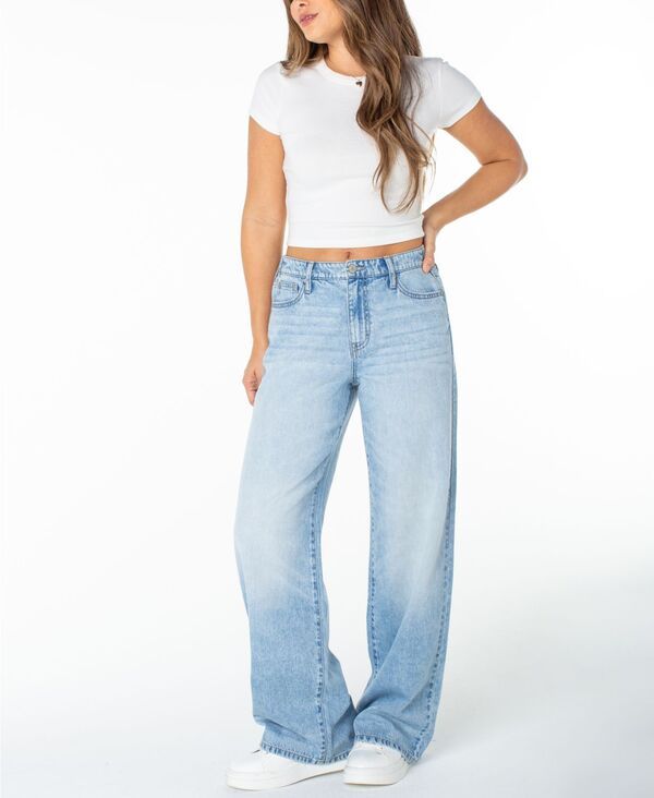 セレブリティピンク レディース ボトムス デニムパンツ ジーンズ Celebrity Pink Juniors HighRise WideLeg Jeans Legato