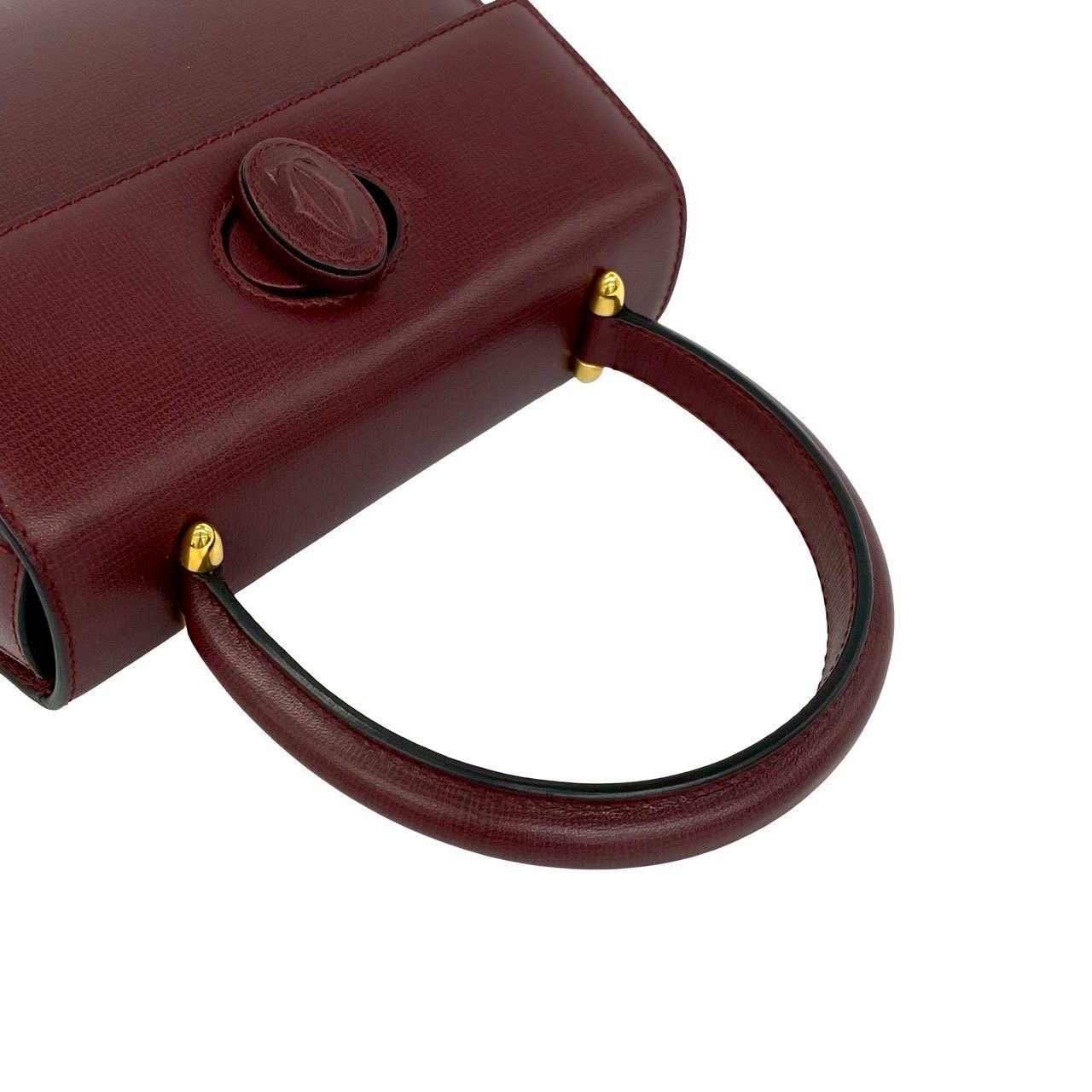 極 美品 希少品 CARTIER カルティエ ヴィンテージ マストライン ロゴ