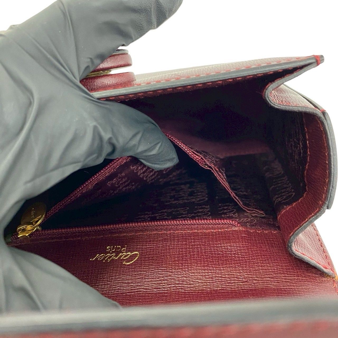極 美品 希少品 CARTIER カルティエ ヴィンテージ マストライン ロゴ