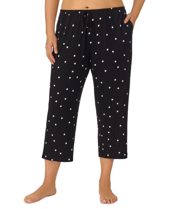 エレントレイシー レディース ボトムス カジュアルパンツ プラスサイズ キャップ Ellen Tracy Plusize Yours to Love Capri Pajama Pants Black