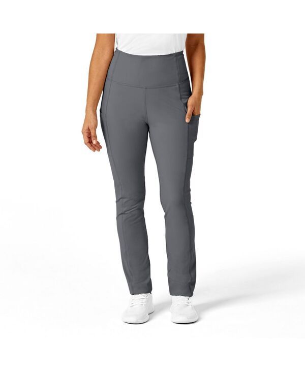 ウィンク レディース ボトムス カジュアルパンツ ストレート Wink Womens RENEW Straight Leg Yoga Scrub Pant Pewter ピューター