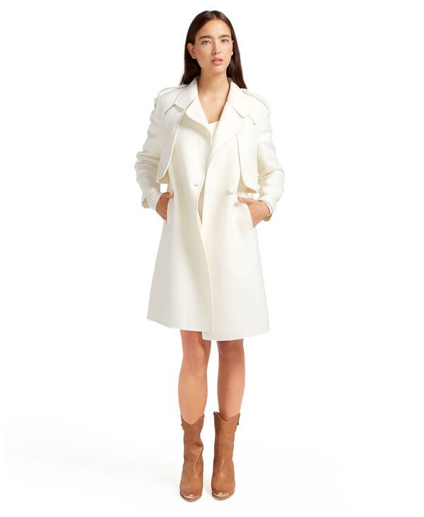 ベルアンドブルーム レディース アウター ジャケット・ブルゾン ウール コート Belle Bloom Womens Palm City Wool Blend Coat Cream クリーム