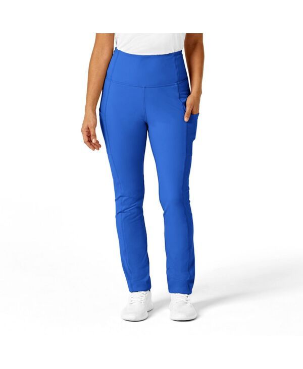 ウィンク レディース ボトムス カジュアルパンツ ストレート Wink Womens RENEW Straight Leg Yoga Scrub Pant Royal