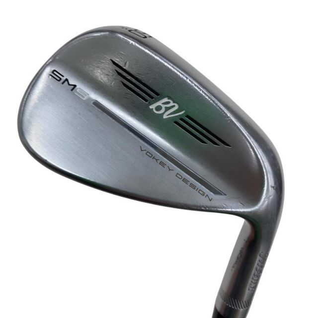 【中古】 タイトリスト VOKEY SPIN MILLED SM9 ツアークロム 50°/08°F ウェッジ WG BV 105 (フレックスその他) メンズ 男性用 右利き 右用 Cランク ゴルフクラブ