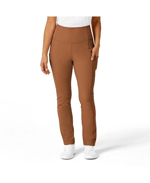 ウィンク レディース ボトムス カジュアルパンツ ストレート Wink Womens RENEW Straight Leg Yoga Scrub Pant Chai
