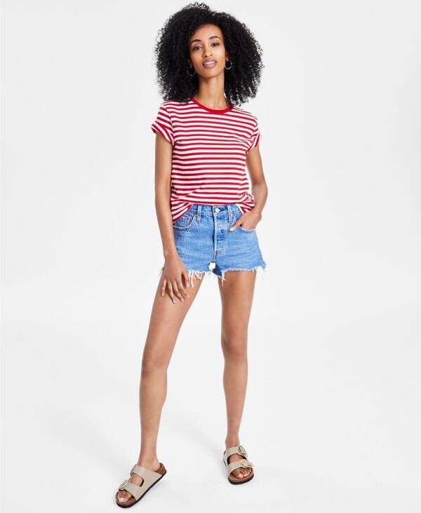 リーバイス レディース ボトムス ハーフパンツ・ショーツ ショートパンツ Levis 501 Original Fit High Rise Womenshorts Jazz Solo
