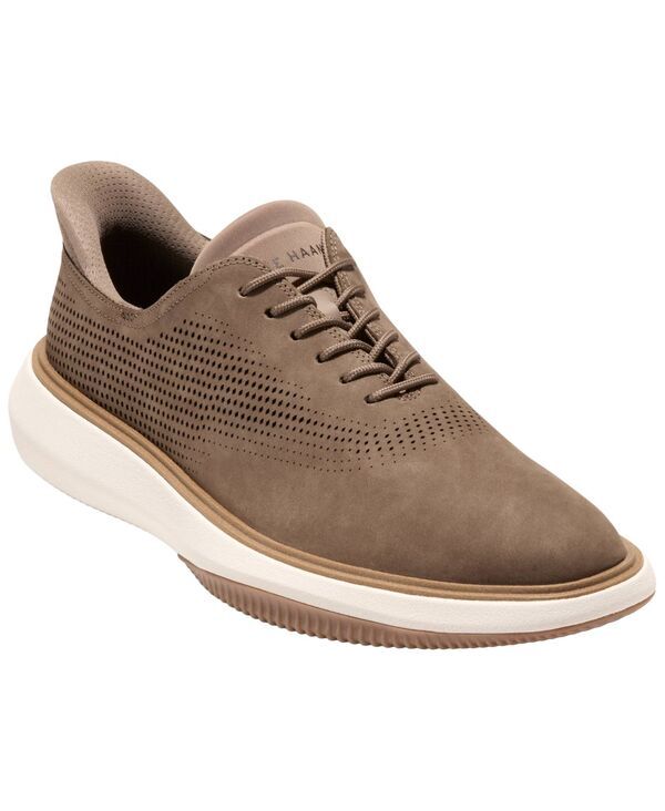 コールハーン メンズ シューズ オックスフォード レース Cole Haan Mens Grand Phaze Laser QuickOn LaceUp Oxford Shoes Truffle Nu