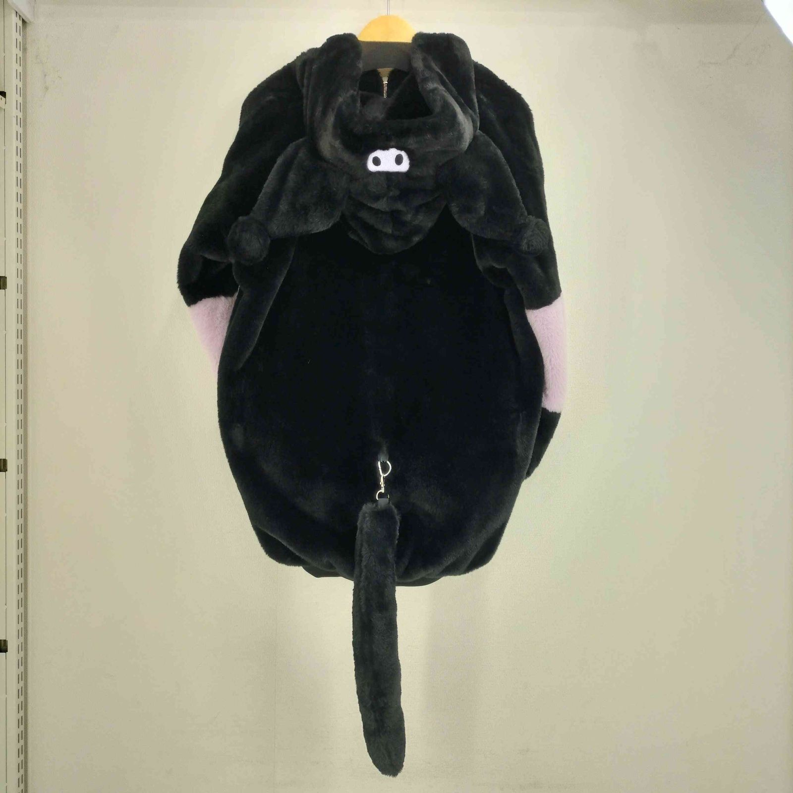 ファーパーカー 服 レフレム パーカーブルゾン ファーパーカー黒 