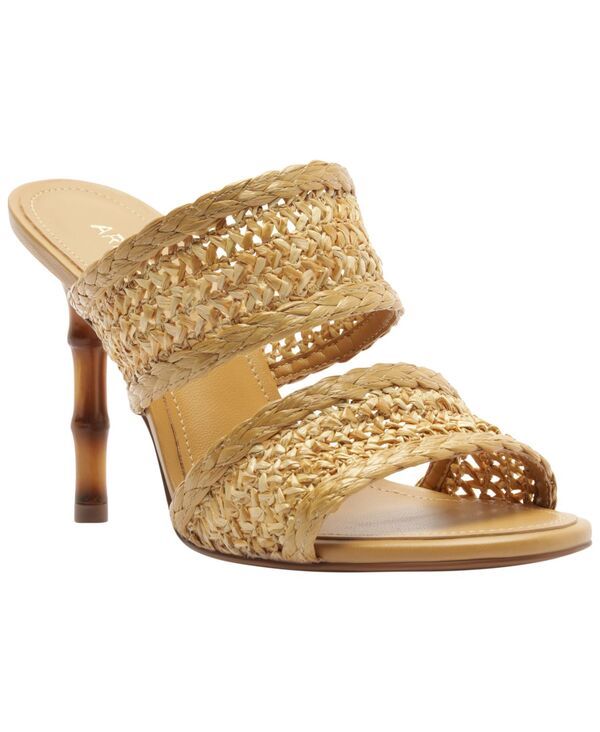 アレッツォ レディース シューズ サンダル Arezzo Womens Zula High Stiletto Sandals NaturalCaramel