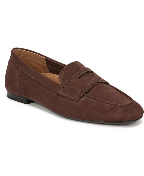 バイオニック レディース シューズ スリッポン・ローファー Vionic Womensadie Loaferswiss chocolate suede チョコレート