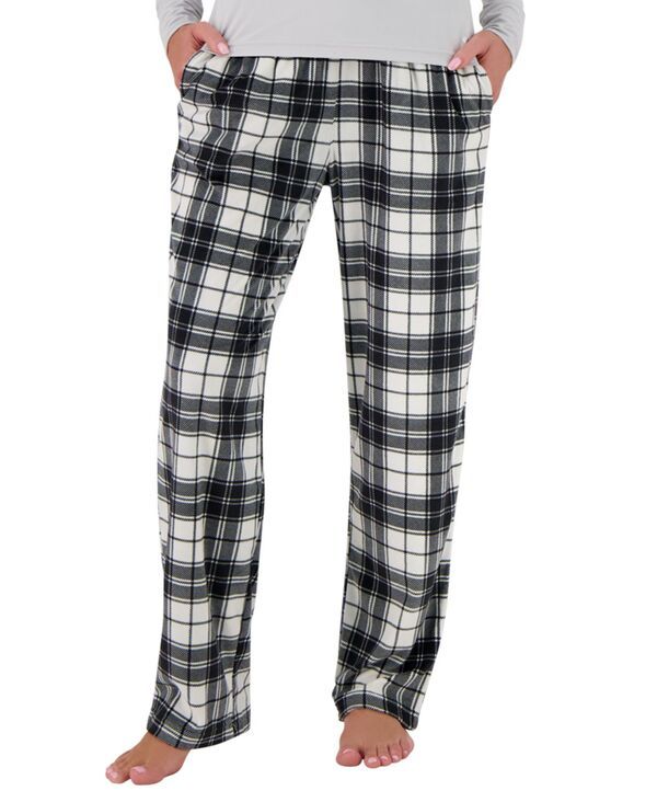 ヒートホルダーズ レディース アンダーウェア ナイトウェア プラスサイズ パンツ Heat Holders Womens Mila Microplush Pajama Pants CreamBlack
