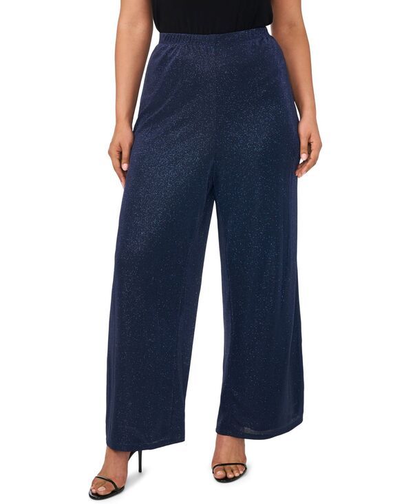 ミスク レディース ボトムス カジュアルパンツ サイドスリット プラスサイズ クロップド MSK Plusize Side Slit Cropped PullOn Pants Navy ネイビー 16,086円