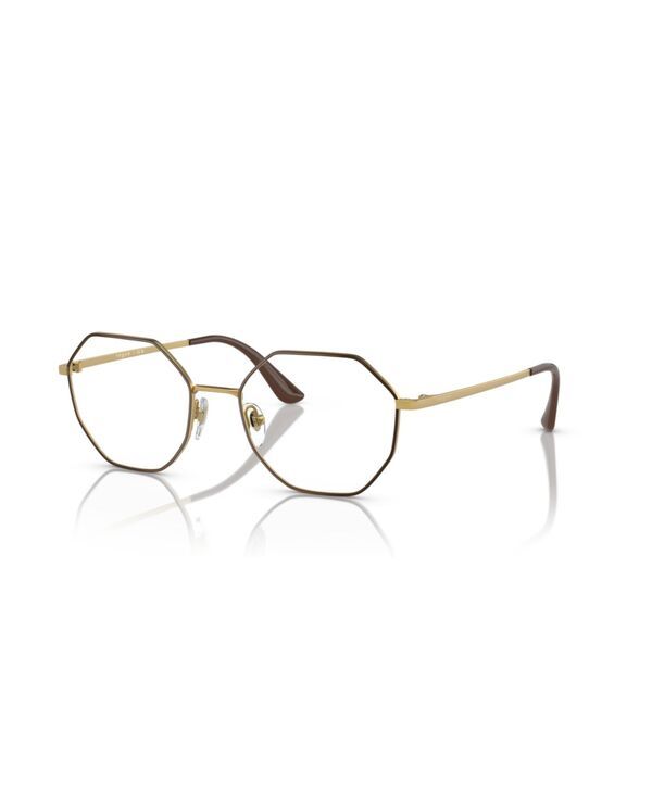 ヴォーグアイウェア レディース アクセサリー サングラス・アイウェア Vogueyewear Womens Irregular Eyeglasses VO4094 Top Brown Pale Gol
