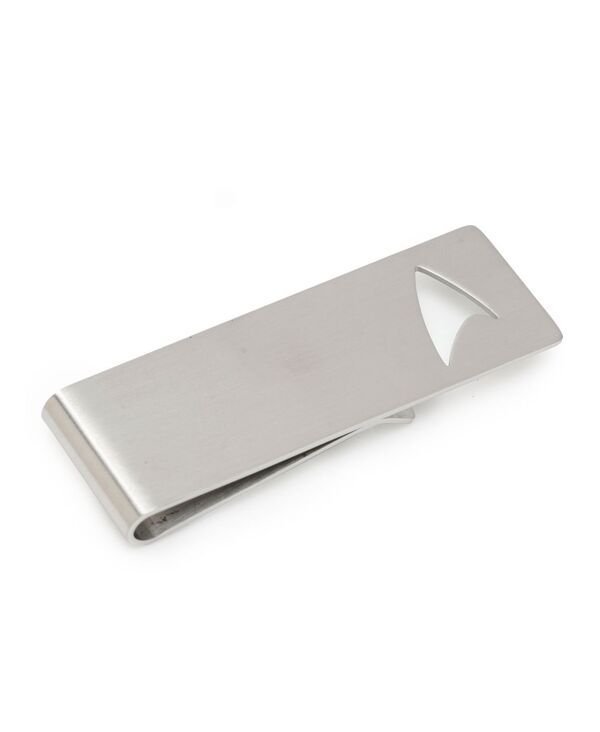 スター・トレック メンズ アクセサリー 財布 カットアウト Star Trek Mens Cutout Delta Shield Money Clip SilverTone シルバー