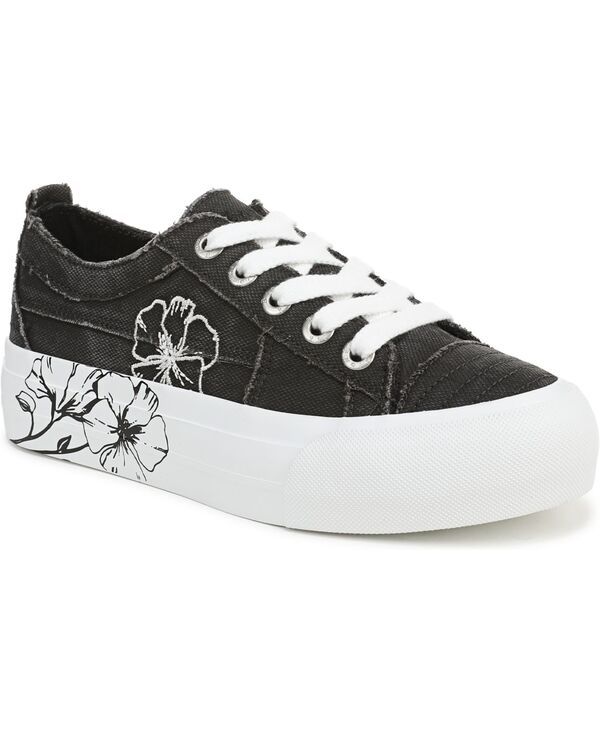 ブローフィッシュマリブ レディース シューズ スニーカー レース Blowfish Malibu WomensadieSun 10 LaceUp Sneakers Black Canvas ブラック