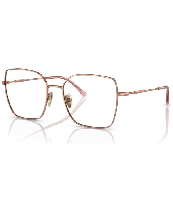 ヴォーグアイウェア レディース アクセサリー サングラス・アイウェア Vogueyewear Womens Irregular Eyeglasses VO4274 51 Rose GoldTone ゴ