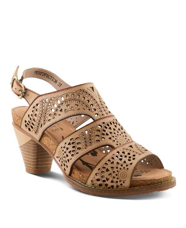 ラリティステ レディース シューズ サンダル LArtiste Spring Steperfdfection Womenstrappy with Sandalightan タン