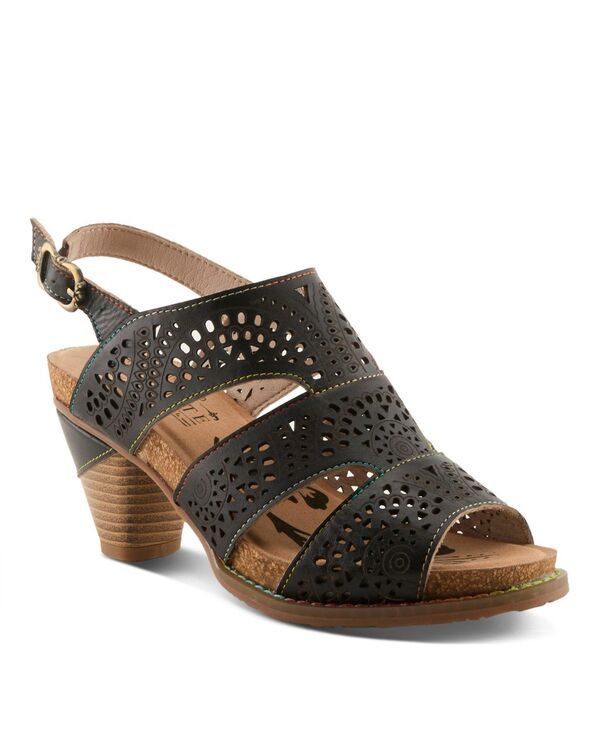 ラリティステ レディース シューズ サンダル LArtiste Spring Steperfdfection Womenstrappy with Sandal Black ブラック