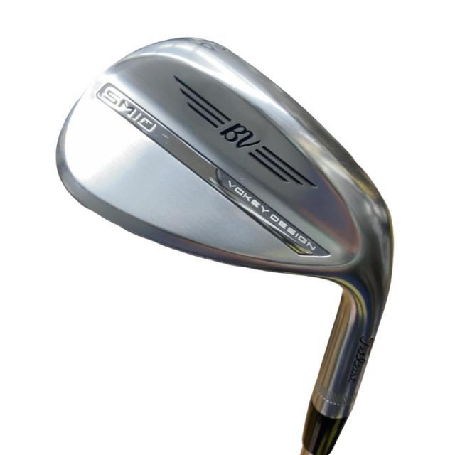 【中古】 タイトリスト VOKEY SPIN MILLED SM10 ツアークロム 54°/10°S ウェッジ WG 純正特注シャフト (フレックスその他) メンズ 男性用 右利き 右用 Cランク ゴルフクラブ