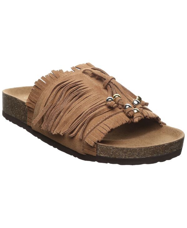 ベアパウ レディース シューズ スリッポン・ローファー サンダル BEARPAWomens Perla SlipOn Sandals Hickory