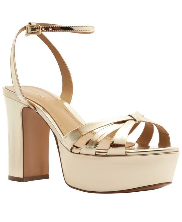 アレッツォ レディース シューズ サンダル プラットフォーム Arezzo Womens Veronica Platform Round Toe Sandals Platino