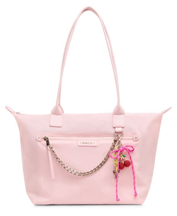 マッデンガール レディース バッグ ナイロン Madden Girl Spark Nylon ExtraLarge Tote Handbag Ballet Pink ピンク
