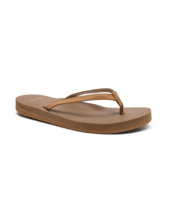 サヌーク レディース シューズ サンダル Sanuk Women Yoga Joy II Sandals Tan タン