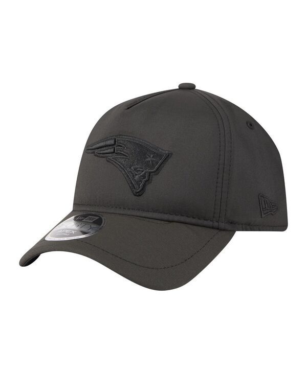 ニューエラ メンズ アクセサリー 帽子 New Era Mens Black New England Patriots Apex 9FORTY Adjustable Hat Black ブラック