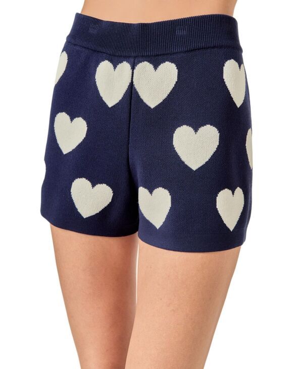イングリッシュファクトリー レディース ボトムス ハーフパンツ・ショーツ ショートパンツ ニット English Factory Womens Heart Patterned Knit Shorts