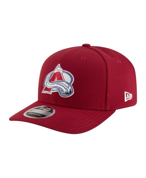 ニューエラ メンズ アクセサリー 帽子 New Era Mens Burgundy Colorado Avalanche 9SEVENTY StretchSnap Adjustable Hat Bur