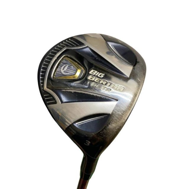 【中古】 キャロウェイ BIG BERTHA(2014) BETA 3W フェアウェイウッド FW リシャフト (フレックスその他) メンズ 男性用 右利き 右用 Cランク ゴルフクラブ