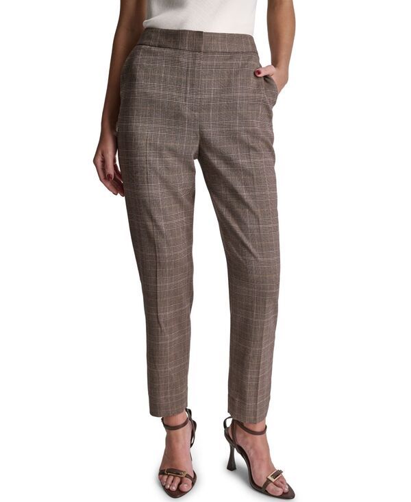 ビーシビージー レディース ボトムス カジュアルパンツ BCBG Womens HighRise SlimLeg Pants Espresso Dusk Multi マルチカラー