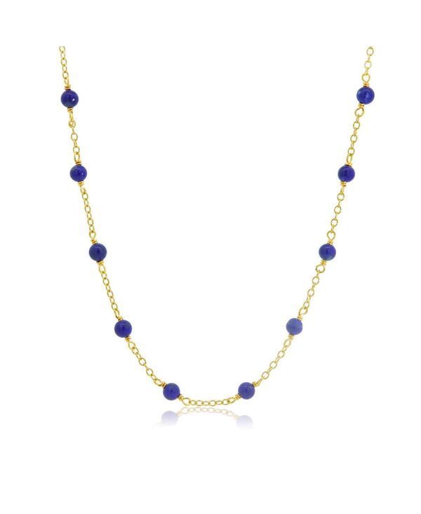 ザ・ラブリー レディース アクセサリー ネックレス・チョーカー・ペンダントトップ レース The Lovery Lapis Bead Chainecklace Lapis