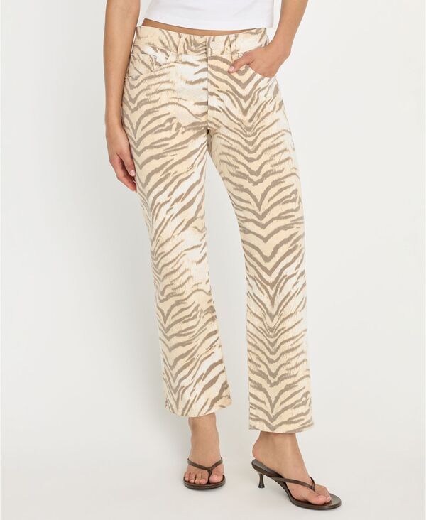 グッドアメリカン レディース ボトムス デニムパンツ ヴィンテージ プリント ジーンズ Good American Womens Good VintageInspi red Straightiger