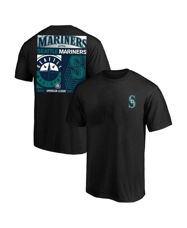 ファナティクス メンズ トップス Tシャツ トール グラフィック Fanatics Mens Profile Black Seattle Mariners Big Tall TwoSided Grap