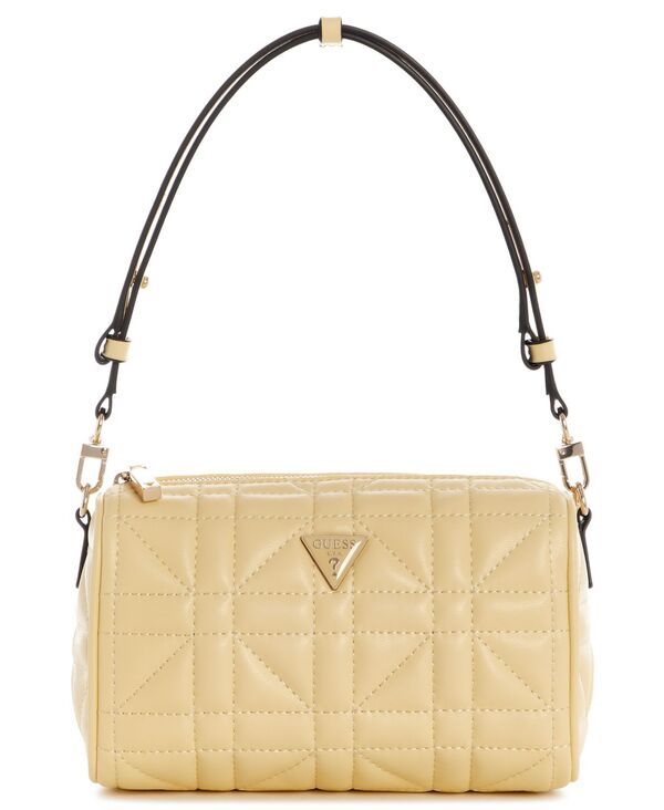 ゲス レディース バッグ GUESS Edita Small Convertible Shoulder Handbag Yellow イエロー