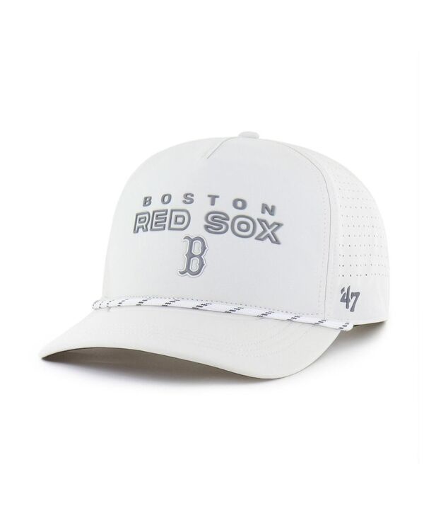 47 ブランド メンズ アクセサリー 帽子 47 Brand Mens White Boston Red Sox Forward Vault Hitch Adjustable Hat White ホワ
